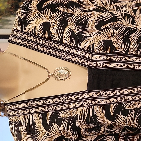 Max Studio L/XL Kaftan dress - Picture 3 of 15